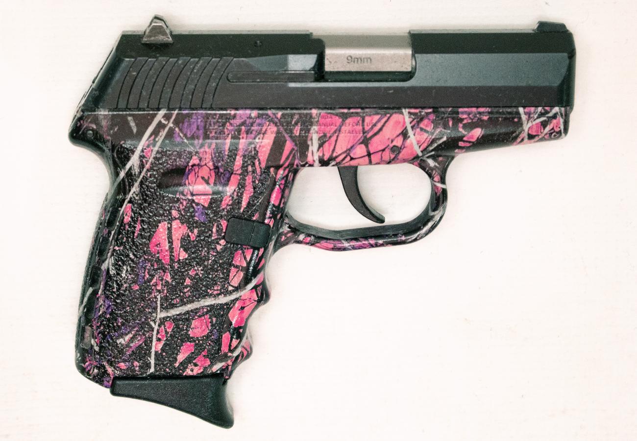 SCCY CPX-2 9mm Police Trade-In Semi-Auto Pistol with Muddy Girl Camo Finish